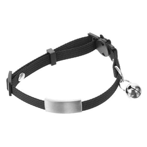 ibasenice Katzenhalsband Verstellbar mit Glocke und Gravurplatte Sicher und Bequem für Kleine und Katzen Flexibles Design für Optimale Passform für Haustierbesitzer ibasenice Katzenhalsband Verstellbar mit Glocke und Gravurplatte Sicher und Bequem für Kleine und Katzen Flexibles Design für Optimale Passform für Haustierbesitzer von ibasenice