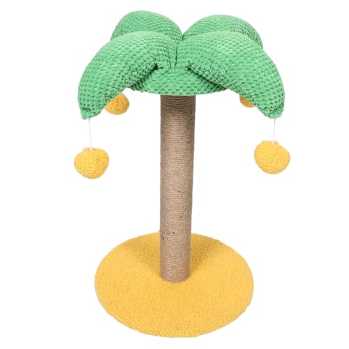 ibasenice Katzenkratzbaum aus Sisal im Kokosnussbaum Design Tragbare Kratzsäule für Kätzchen und Langlebig für Drinnen und Draußen Perfektes für Heiße Sommertage ibasenice Katzenkratzbaum aus Sisal im Kokosnussbaum Design Tragbare Kratzsäule für Kätzchen und Langlebig für Drinnen und Draußen Perfektes für Heiße Sommertage von ibasenice