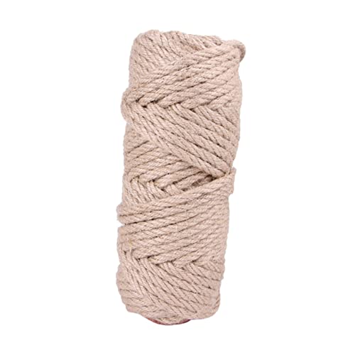 ibasenice Katzenkratzseil aus Sisal Multifunktionales Seil für Kratzmöbel DIY Projekte und Katzenbedarf Strapazierfähig und Langlebig zur Reparatur von Kratzsäulen ibasenice Katzenkratzseil aus Sisal Multifunktionales Seil für Kratzmöbel DIY Projekte und Katzenbedarf Strapazierfähig und Langlebig zur Reparatur von Kratzsäulen von ibasenice