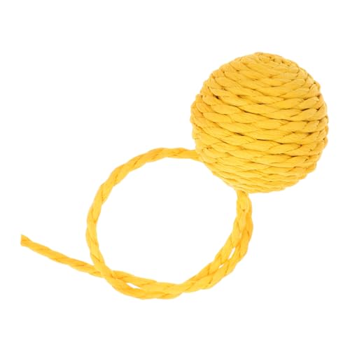 ibasenice Katzenspielzeugball Suchen Für & Hängendes Katzenspielzeug Drinnen Katzenspielzeug Aus Sisalseil Katze Sisalkugeln Kratzer Glocke Kratzen Zubehör Bunt Seile Yellow Papier ibasenice Katzenspielzeugball Suchen Für & Hängendes Katzenspielzeug Drinnen Katzenspielzeug Aus Sisalseil Katze Sisalkugeln Kratzer Glocke Kratzen Zubehör Bunt Seile Yellow Papier von ibasenice