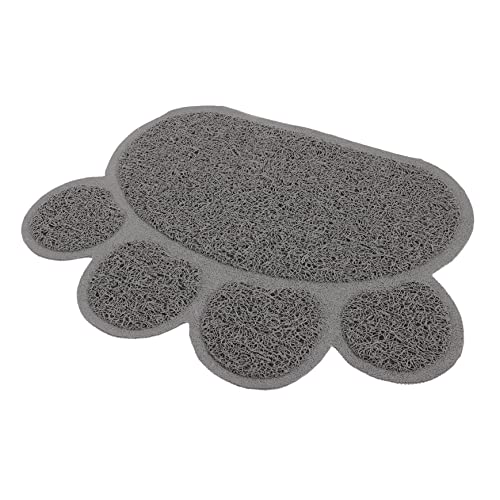 ibasenice Katzenstreu Matte Klein Haustier -fütterungsmatte Drinnen Fänger Pads Wurf Katze Wohnungskatzen Für Futtermatten Katzenmatten Katzenlitermatte Große Katzenstreumatte Grau PVC ibasenice Katzenstreu Matte Klein Haustier -fütterungsmatte Drinnen Fänger Pads Wurf Katze Wohnungskatzen Für Futtermatten Katzenmatten Katzenlitermatte Große Katzenstreumatte Grau PVC von ibasenice