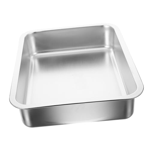 ibasenice Katzentoilette Offene Form Katzenstreu Box für Kätzchen Material Geruchsneutral Design für Sauberkeit und von ibasenice