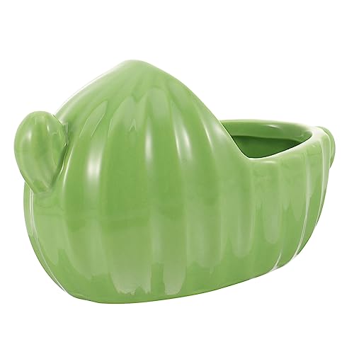ibasenice Keramische Hamsterbadewanne Kleintier Sandbad mit Stilvollem Design für Hamster und Langlebig aus Keramik Ruheplatz zu Reinigen ibasenice Keramische Hamsterbadewanne Kleintier Sandbad mit Stilvollem Design für Hamster und Langlebig aus Keramik Ruheplatz zu Reinigen von ibasenice