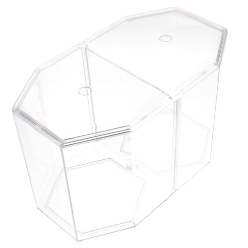 ibasenice Klarer Zuchtkasten für Fische Isolationsbox für Betta Guppys und Kleine Fische mit Abnehmbarem Trennwand Leicht zu Reinigen und Langlebig für Aquarien von ibasenice
