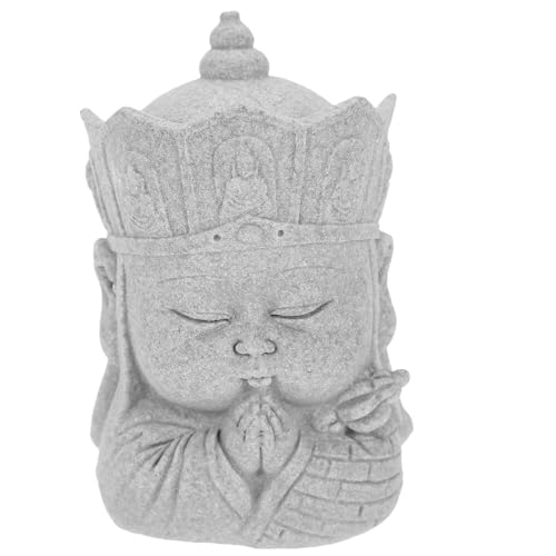 ibasenice Kleine Buddha Statue Aquarium Dekoration Handgefertigte Langlebige Buddha Figur für Fischbecken Kreative Meditationsskulptur als Zen dekor für Zuhause und Büro ibasenice Kleine Buddha Statue Aquarium Dekoration Handgefertigte Langlebige Buddha Figur für Fischbecken Kreative Meditationsskulptur als Zen dekor für Zuhause und Büro von ibasenice