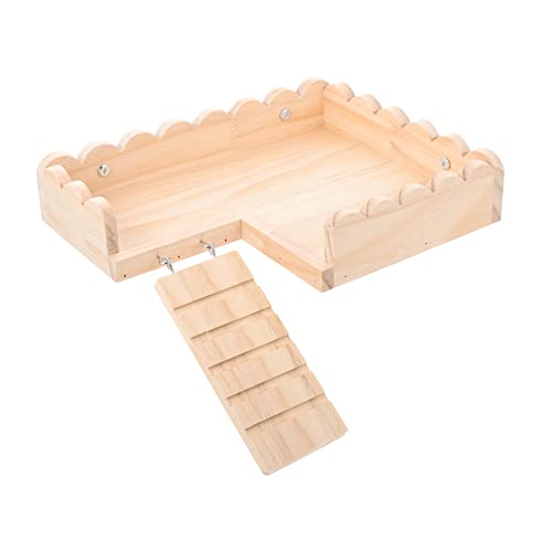 ibasenice Kleine Hamsterplattform Holz Hochwertiges für Hamster und Meerschweinchen zu Installieren Langlebig und Hamster Spielplatz ibasenice Kleine Hamsterplattform Holz Hochwertiges für Hamster und Meerschweinchen zu Installieren Langlebig und Hamster Spielplatz von ibasenice