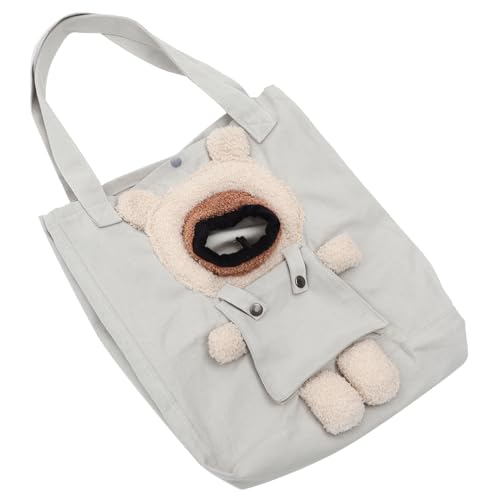 ibasenice Kleine Haustier Tragetasche aus Strapazierfähigem Canvas mit Atmungsaktivem Design Weicher Schultergurt für Katzen und Kleine Hunde Unterwegs für Reisen und Ausflüge ibasenice Kleine Haustier Tragetasche aus Strapazierfähigem Canvas mit Atmungsaktivem Design Weicher Schultergurt für Katzen und Kleine Hunde Unterwegs für Reisen und Ausflüge von ibasenice