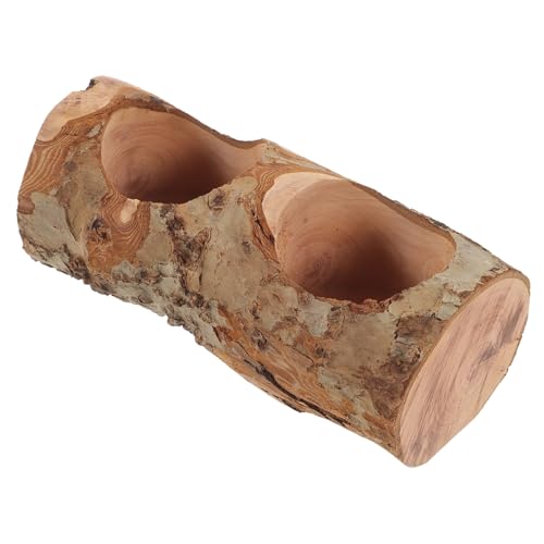ibasenice Kleine Holzschale für Kleintiere Horizontale Futterschale mit Fächern Stabiler für Zwerghamster Rennmäuse und Ratten für Futter und Snacks Natürliches Material ibasenice Kleine Holzschale für Kleintiere Horizontale Futterschale mit Fächern Stabiler für Zwerghamster Rennmäuse und Ratten für Futter und Snacks Natürliches Material von ibasenice