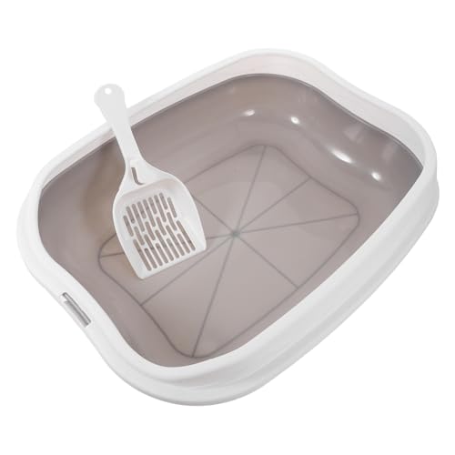 ibasenice Kleine Katzentoilette Halbgeschlossene Katzentoilette Spritzwassergeschützt Aus Langlebigem Material Zu Reinigen Für Kätzchen Und Kleine Katzen ibasenice Kleine Katzentoilette Halbgeschlossene Katzentoilette Spritzwassergeschützt Aus Langlebigem Material Zu Reinigen Für Kätzchen Und Kleine Katzen von ibasenice