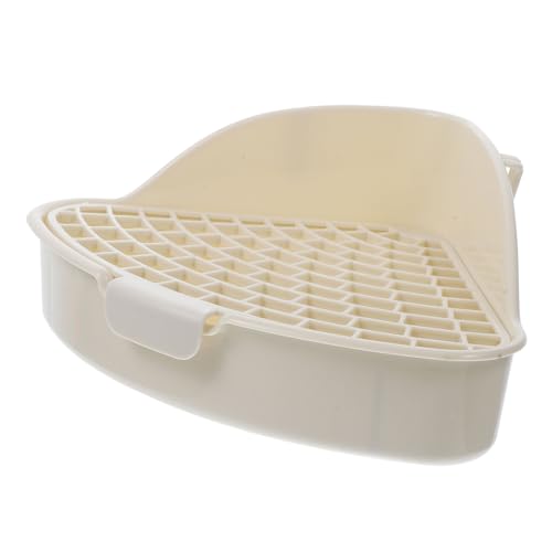 ibasenice Kleine Toilette Eckiges Haustier Trainings Tablett Einfache Installation für Meerschweinchen und Nager Käfige Langlebig und Hygienisch ibasenice Kleine Toilette Eckiges Haustier Trainings Tablett Einfache Installation für Meerschweinchen und Nager Käfige Langlebig und Hygienisch von ibasenice