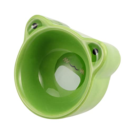ibasenice Kleintier Futternapf Keramik Cartoon Schüssel Für Hamster Frosch-Design rutschfest Spülmaschinenfest Eignet Sich Für Futter Und Wasser Pflegeleicht Bpa-frei ibasenice Kleintier Futternapf Keramik Cartoon Schüssel Für Hamster Frosch-Design rutschfest Spülmaschinenfest Eignet Sich Für Futter Und Wasser Pflegeleicht Bpa-frei von ibasenice