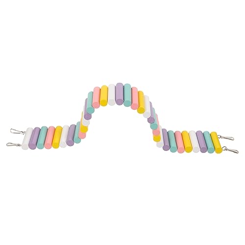 ibasenice Kletterleiter für Hamster Holzspielzeug Flexible Brücke für Kleintiere Fördert Erkundung Zubehör für Hamster und Zwerghamster Langlebig und Sicher ibasenice Kletterleiter für Hamster Holzspielzeug Flexible Brücke für Kleintiere Fördert Erkundung Zubehör für Hamster und Zwerghamster Langlebig und Sicher von ibasenice