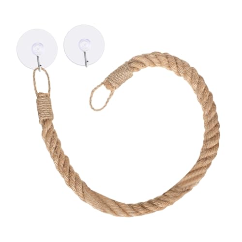 ibasenice Kletterseil für Einsiedlerkrebse und Bartagamen Langlebige Jute Hängeschaukel Stabiler Reptilien Kletterbrücke Geeignet für Terrarien und Kleintiere Einfach zu Reinigen und ibasenice Kletterseil für Einsiedlerkrebse und Bartagamen Langlebige Jute Hängeschaukel Stabiler Reptilien Kletterbrücke Geeignet für Terrarien und Kleintiere Einfach zu Reinigen und von ibasenice