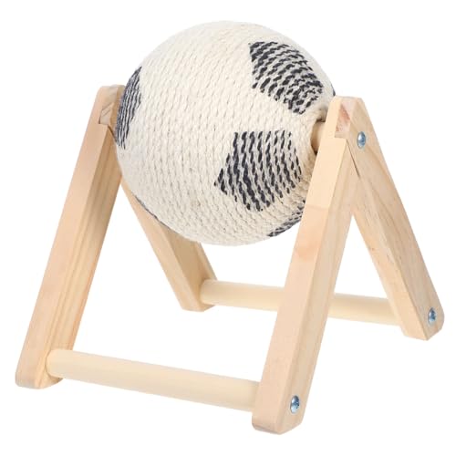 ibasenice Kratzball aus Sisal für Katzen Stabiles Indoor zum Krallenwetzen Robustes Katzen Kratzspielzeug in Kugelform Interaktives Fußball Design Langlebiges Zubehör für Krallenpflege und ibasenice Kratzball aus Sisal für Katzen Stabiles Indoor zum Krallenwetzen Robustes Katzen Kratzspielzeug in Kugelform Interaktives Fußball Design Langlebiges Zubehör für Krallenpflege und von ibasenice