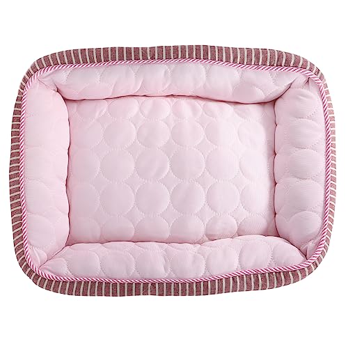 ibasenice Kreative Kühlmatte für Hunde Bequemer Schlafkissen für Haustiere für Sommernutzung Atmungsaktiv und Leicht für Hundebett Käfig Sofa oder Auto von ibasenice
