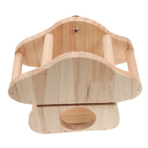 ibasenice Kreativer Heuhalter für Kleintiere Robuster Holz Heu Rack für Hasen Meerschweinchen und Chinchillas Einfache Installation Heuabfall Langlebig und Sicher im Käfig ibasenice Kreativer Heuhalter für Kleintiere Robuster Holz Heu Rack für Hasen Meerschweinchen und Chinchillas Einfache Installation Heuabfall Langlebig und Sicher im Käfig von ibasenice