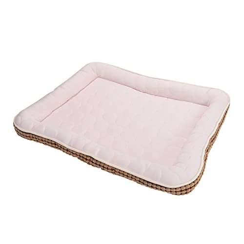 ibasenice Hundekühlbett Aus Hochwertigem Material Kühlende Hundematte Für Welpen Und Katzen Leicht Zusammenfaltbares Haustierschlafkissen Für Sommer von ibasenice