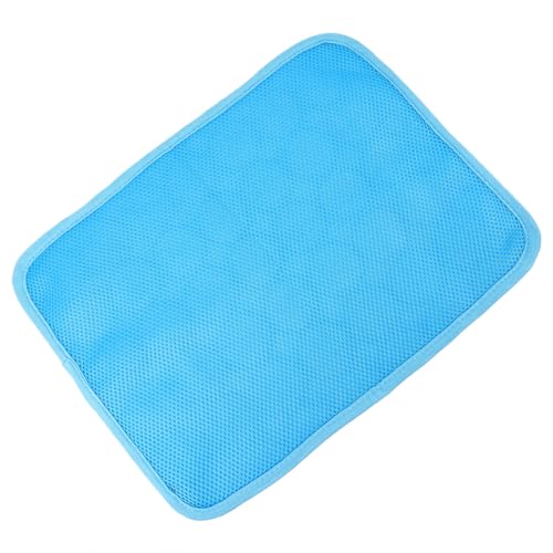 ibasenice Kühlmatte für Haustiere Selbstkühlende Hundedecke aus Ice Silk Atmungsaktiv für Kleine Hunde und Katzen für Transportboxen Xs von ibasenice