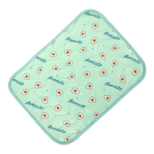 ibasenice Kühlmatte für Hunde und Katzen Avocado Muster Leichte und Langlebige Haustier Schlafmatte für Sommer für Sofa Hundebett Auto und ibasenice Kühlmatte für Hunde und Katzen Avocado Muster Leichte und Langlebige Haustier Schlafmatte für Sommer für Sofa Hundebett Auto und von ibasenice