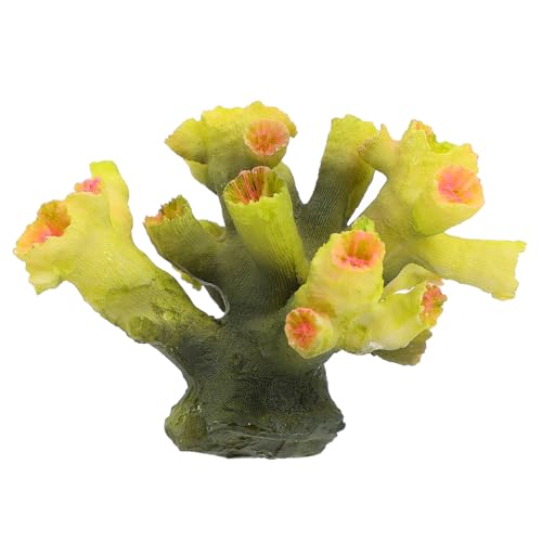 ibasenice Künstliche Aquarium Ornament aus Resin Natürliche Grüne Dekoration für Fischbecken Schadstofffrei Langlebig Spielerisches Unterwasser landschaftsdekor für Süß ibasenice Künstliche Aquarium Ornament aus Resin Natürliche Grüne Dekoration für Fischbecken Schadstofffrei Langlebig Spielerisches Unterwasser landschaftsdekor für Süß von ibasenice