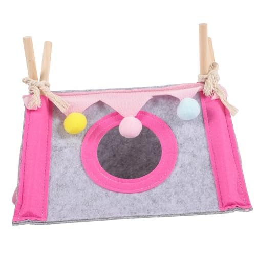 ibasenice Kuschelnest für Kleine Haustiere für Hamster Meerschweinchen und Weiche Stoffhütte Perfektes Schlafbett für Privatsphäre Käfig ibasenice Kuschelnest für Kleine Haustiere für Hamster Meerschweinchen und Weiche Stoffhütte Perfektes Schlafbett für Privatsphäre Käfig von ibasenice