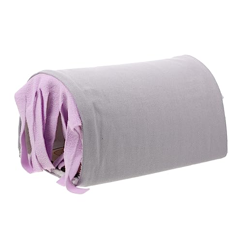 ibasenice Kuscheltunnel für Kleintiere Hamster Versteck mit Quastendesign Rückzugsort für Meerschweinchen und Chinchillas Atmungsaktives Material und Langlebig und Komfortabel ibasenice Kuscheltunnel für Kleintiere Hamster Versteck mit Quastendesign Rückzugsort für Meerschweinchen und Chinchillas Atmungsaktives Material und Langlebig und Komfortabel von ibasenice