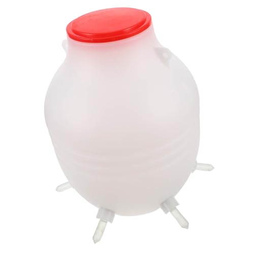 ibasenice Lämmer Fütterungsflasche aus Langlebigem mit Weichem Sauger Wiederverwendbar Stabile und Sichere Milchflasche für Kleine Tiere Bauernhöfen für Lämmer und Ziegen von ibasenice