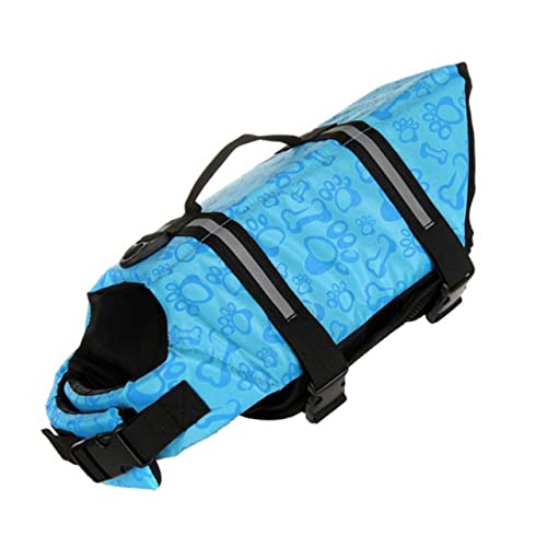 ibasenice Lebensjacke Hundeanzug für Hunde Haustiere Ausbildung einstellbar Atmungsaktiv Hundeweste Welpen Schwimmwesten Hundetraining Sportweste Hundekleidung Hund Badeanzug Cryptorib Blau ibasenice Lebensjacke Hundeanzug für Hunde Haustiere Ausbildung einstellbar Atmungsaktiv Hundeweste Welpen Schwimmwesten Hundetraining Sportweste Hundekleidung Hund Badeanzug Cryptorib Blau von ibasenice