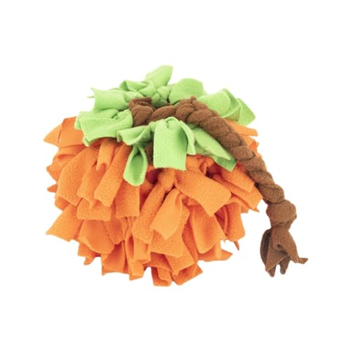 ibasenice Leckereien Ball für Hunde Tragbarer Snackball aus Hochwertigem Polar Fleece Kürbisform Langlebig und Stressreduzierend für Haustiere für Zuhause und Unterwegs ibasenice Leckereien Ball für Hunde Tragbarer Snackball aus Hochwertigem Polar Fleece Kürbisform Langlebig und Stressreduzierend für Haustiere für Zuhause und Unterwegs von ibasenice