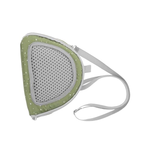 ibasenice Little Pet Cross-Pack Frettchenträger Hamster -trägertasche Taschen Zum Transport Von Tieren Crossbody -Taschen Tasche Für Hamster Tragetasche Für Ratten Olive Green Oxford-Stoff von ibasenice
