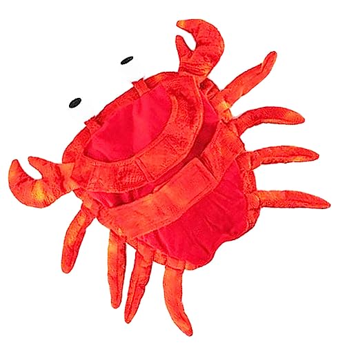 ibasenice Lustiges Hundekostüm Krabben Design Orange Strapazierfähige Bequeme Haustierkleidung für Party Halloween und Alltag Kreative Cosplay Bekleidung für Kleine bis Mittelgroße Hunde ibasenice Lustiges Hundekostüm Krabben Design Orange Strapazierfähige Bequeme Haustierkleidung für Party Halloween und Alltag Kreative Cosplay Bekleidung für Kleine bis Mittelgroße Hunde von ibasenice