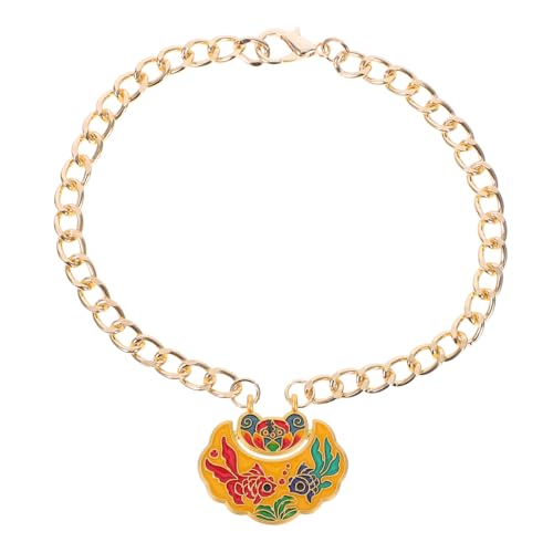 ibasenice Metall Halskette für Haustiere mit Verstellbarer Stilvolles Design und Glöckchen für Katzen und Perfektes ibasenice Metall Halskette für Haustiere mit Verstellbarer Stilvolles Design und Glöckchen für Katzen und Perfektes von ibasenice