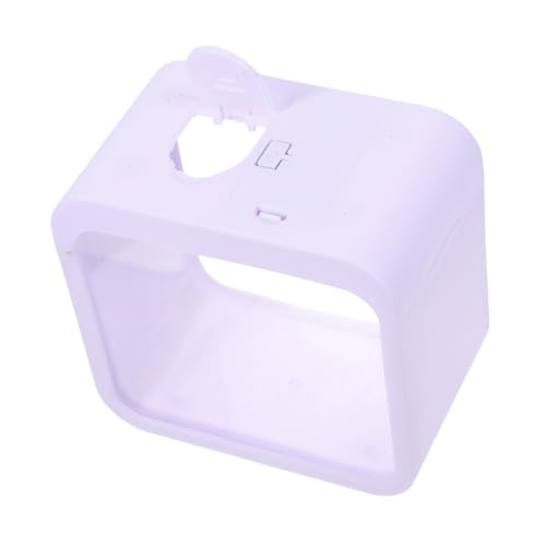 ibasenice Mini Aquarium mit Integriertem Licht Transparentes Kleines Desktop Fischtank Langlebiges Material Kompakt für Büro und Wohnräume Dekorativ für Tropische Fische und Betta Fisch von ibasenice