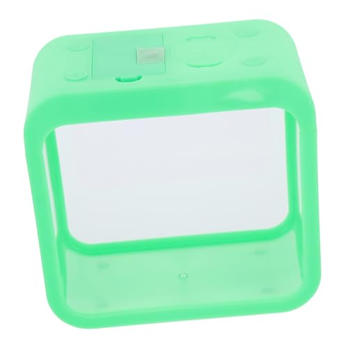 ibasenice Mini Betta Aquarium mit Abnehmbarem Design und Integriertem Licht Kreatives Kleines Aquarium für Kampffische für Hydroponik und Dekorative DIY mikrolandschaften Transparent und ibasenice Mini Betta Aquarium mit Abnehmbarem Design und Integriertem Licht Kreatives Kleines Aquarium für Kampffische für Hydroponik und Dekorative DIY mikrolandschaften Transparent und von ibasenice