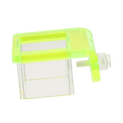 ibasenice Mini Fischfütterungsröhre Für Aquarien Fluoreszierende Futterhilfe Zu Bedienen Für Langsame Futtermittel Für Glaswände von ibasenice