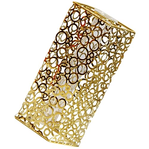 ibasenice Minimalistische Metallvase mit Glasröhre Deko für Blumenarrangements für Tisch Büro und Design mit Kreativem Eisenrahmen von ibasenice