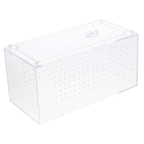 ibasenice Multifunktionale Reptilienbox Aus Kunststoff Atmungsaktiver Schlangenkäfig Großes Fütterungszubehör Für Reptilien Und Insekten Transparent Für Geckos Und Spinnen Geeignet ibasenice Multifunktionale Reptilienbox Aus Kunststoff Atmungsaktiver Schlangenkäfig Großes Fütterungszubehör Für Reptilien Und Insekten Transparent Für Geckos Und Spinnen Geeignet von ibasenice
