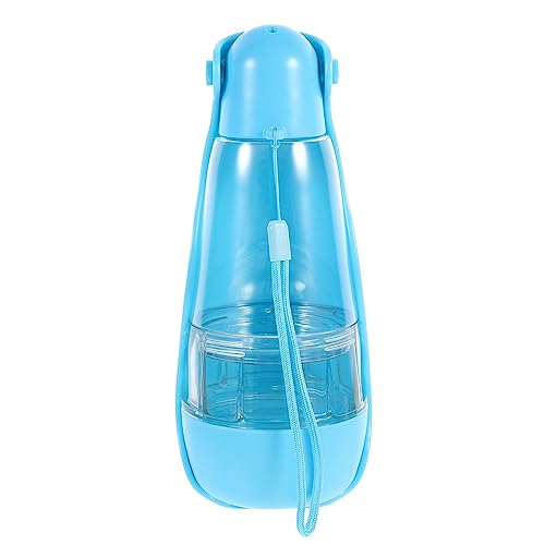 ibasenice Multifunktionaler Tragbarer Haustier Wasserspender und Futterflasche Auslaufsicher Leicht für Outdoor Wandern Camping und mit Hund Geeignet von ibasenice