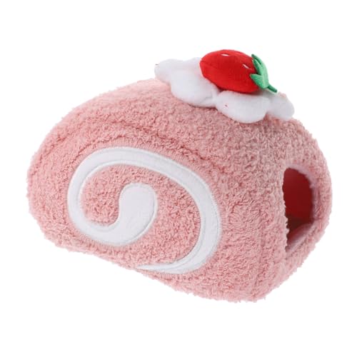 ibasenice Nettes Schweizer Roll Hamster Hideaway Warmes Nest Für Winter Bequemes Hamsterhaus Für Kleine Haustiere Hamster Bett Kleines Tier Hängematte von ibasenice