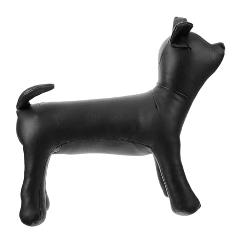ibasenice PU Hundemodell Schaufensterpuppe für Hundebekleidung S Lebensechtes Design Robustes Leicht zu Reinigendes Hundekostüm Display für Ausstellungen und Ladentheke von ibasenice