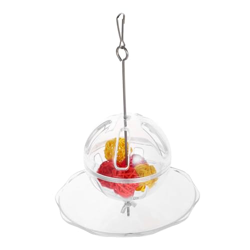ibasenice Papageienfutterball Klein Vogelfütterer Hängend Toszeug Für Vögel Suchen Futterspender Vogel Fütterer Vogel Auf Nahrungssuche Papagei Kauen Groß Bunt Acryl Transparent ibasenice Papageienfutterball Klein Vogelfütterer Hängend Toszeug Für Vögel Suchen Futterspender Vogel Fütterer Vogel Auf Nahrungssuche Papagei Kauen Groß Bunt Acryl Transparent von ibasenice