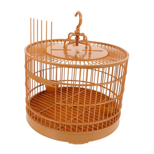 ibasenice Papageienvogelkäfig Vintage Vogelkäfig Abs klein Sittichkäfig montiert papageienkäfig Hängekäfig für Vögel Hängenden Vogelkäfig Vogelkäfige aus Kunststoff Plastik Yellow ibasenice Papageienvogelkäfig Vintage Vogelkäfig Abs klein Sittichkäfig montiert papageienkäfig Hängekäfig für Vögel Hängenden Vogelkäfig Vogelkäfige aus Kunststoff Plastik Yellow von ibasenice