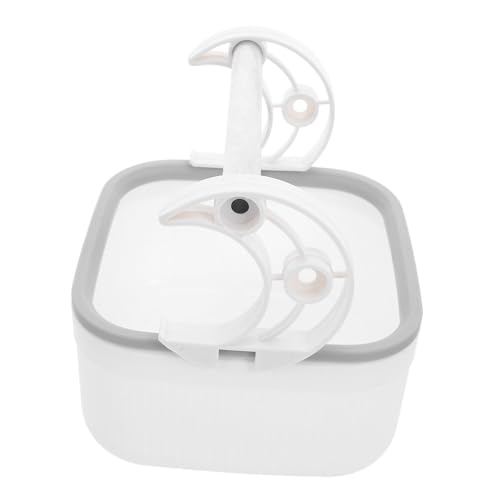 ibasenice Parrot Toilet Stand mit Eimer Tisch Bodenversion Vogel-Exkrement-Trainingshilfe für Wellensittiche Nymphensittiche Unzerbrechliche Vogelstange Vogelkäfig Zubehör Vogelgerechte von ibasenice