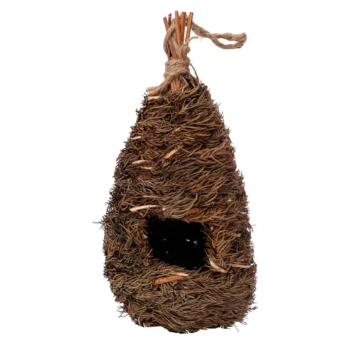 ibasenice Pet Bird's Nest Stroh Outdoor- Handgefertigtes Vogelnest Garten Vogelhaus Weberei Kürbis Vogelhaus Gewebte Material Weben Vogelschutz Rustikal Gras Green ibasenice Pet Bird's Nest Stroh Outdoor- Handgefertigtes Vogelnest Garten Vogelhaus Weberei Kürbis Vogelhaus Gewebte Material Weben Vogelschutz Rustikal Gras Green von ibasenice