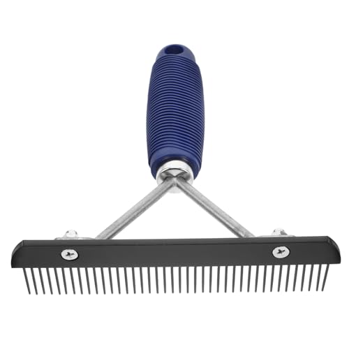 ibasenice Pferde Dematting Bürste Entwirrungsrechen Grooming Werkzeug für Pferdehaare Langlebige Tierhaarbürste zur Effektiven Entfernung von Verfilzungen und Fell Ergonomischer Griff für ibasenice Pferde Dematting Bürste Entwirrungsrechen Grooming Werkzeug für Pferdehaare Langlebige Tierhaarbürste zur Effektiven Entfernung von Verfilzungen und Fell Ergonomischer Griff für von ibasenice