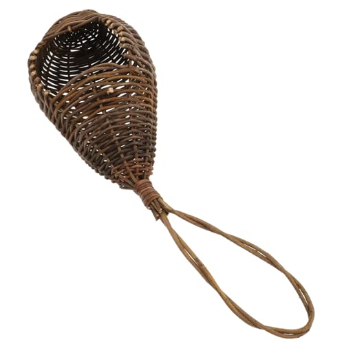 ibasenice Rattan Vogelnest Vogelnest Kolibri Nest Kolibri Gewebtes Vogelhaus Nest Für Vögel Nestansicht Vogelhaus Vogelnest Strohnest Vogelnester Kaffee von ibasenice