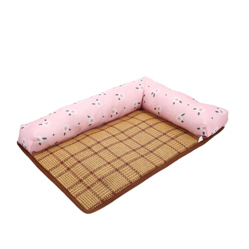 ibasenice Rattanmattennest Kissen Haustiere Haustier -Sommermatte Hundekühlmatte groß Kühlmatte für Hunde Cooling mat for Dogs Haustierkühlmatte Hund Sommer pad Kühlnest für Hunde Stoff rot ibasenice Rattanmattennest Kissen Haustiere Haustier -Sommermatte Hundekühlmatte groß Kühlmatte für Hunde Cooling mat for Dogs Haustierkühlmatte Hund Sommer pad Kühlnest für Hunde Stoff rot von ibasenice
