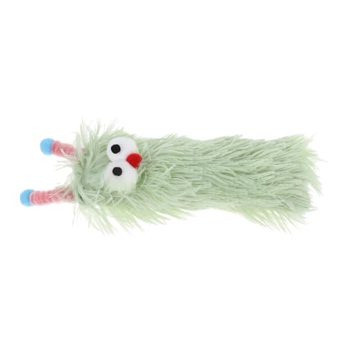 ibasenice Raupenspielzeug Kätzchen Beißspielzeug Nettes Katzenminzen -katzenspielzeug Katzenminze- Für Katzen Im Innenbereich Katzenkissenspielzeug Kinderkissen Plüsch Light Green von ibasenice