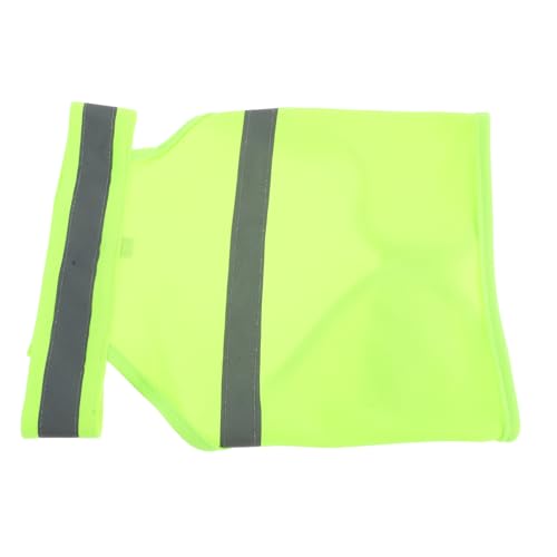 ibasenice Reflektierende Haustier Sicherheitsweste Verstellbar Atmungsaktiv Hochsichtbar Leichte Sommerjacke für Hunde zum Laufen Wandern und Spaziergänge Fluoreszierend Gelb S von ibasenice