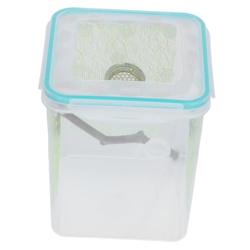 ibasenice Insektenbox Aufzuchtbox Insekten Transparentes Terrarium Für Reptilien-Futter Spinnenbox Kunststoff-gehege Mantis-inkubator Futterbehälter Für Kleine Insekten ibasenice Insektenbox Aufzuchtbox Insekten Transparentes Terrarium Für Reptilien-Futter Spinnenbox Kunststoff-gehege Mantis-inkubator Futterbehälter Für Kleine Insekten von ibasenice